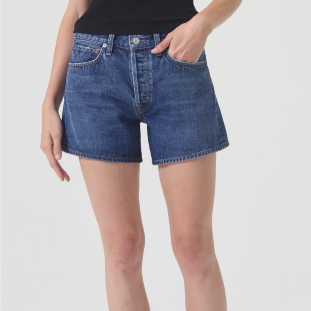 Agolde Parker Jean Shorts Classic Denim Style